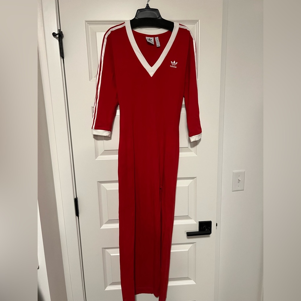 Adicolor Classics 3-Stripes Maxi Dress Size: S